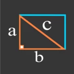 Logo of Pythagorean theorem calculator android Application 